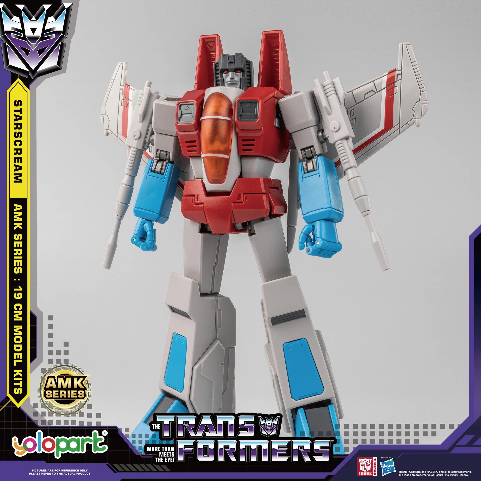 Yolopark Transformers: Generation One AMK Series 19cm Starscream Model Kit